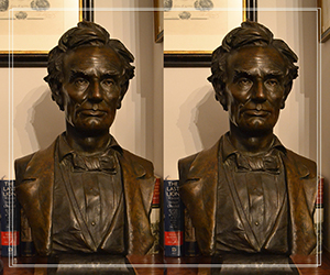 famous president Linkoln bust whosale